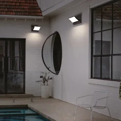 Straluma LED buitenlamp zwart met draaibare kap><noscript><img width=