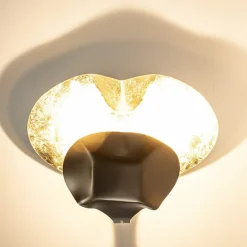 Straluma LED design wand/plafondlamp brons met goldleaf><noscript><img width=