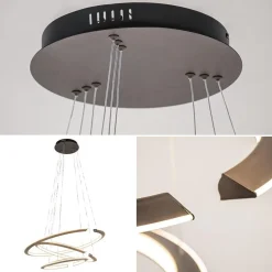 Straluma LED hanglamp ringen mat zwart><noscript><img width=