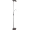 Straluma LED staande lamp-uplighter staal-dimbaar> Vloerlampen|Leeslampen