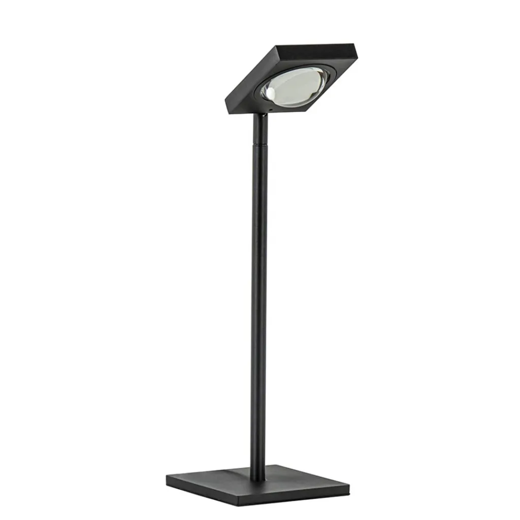 Straluma LED Tafellamp lens zwart verstelbaar> Tafellampen|Bureaulampen