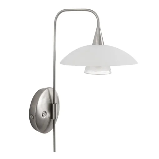 Straluma LED wandlamp staal met glas inclusief snoer> Wandlampen|LED Wandlampen