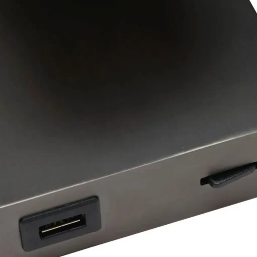 Straluma LED wandspot zwart staal met USB aansluiting> Wandlampen|LED Wandlampen