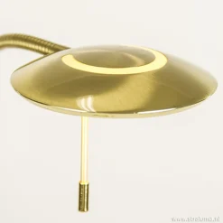 Straluma Leeslamp-vloerlamp LED messing dimbaar><noscript><img width=