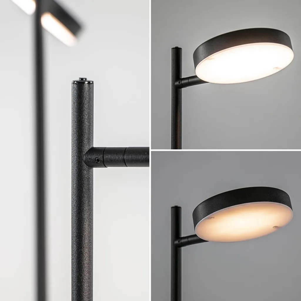 Straluma 2-Lichts design vloerlamp LED op batterij dimbaar> Vloerlampen|Leeslampen
