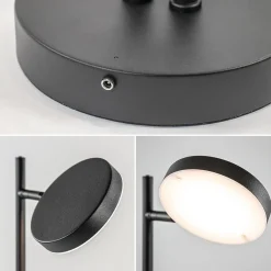 Straluma 2-Lichts design vloerlamp LED op batterij dimbaar><noscript><img width=