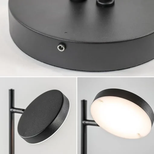 Straluma 2-Lichts design vloerlamp LED op batterij dimbaar> Vloerlampen|Leeslampen