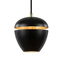 Straluma 4-Lichts eettafelhanglamp mat zwart met goud><noscript><img width=