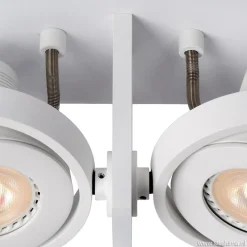 Straluma 2-Lichts opbouwspot wit dim to warm LED><noscript><img width=