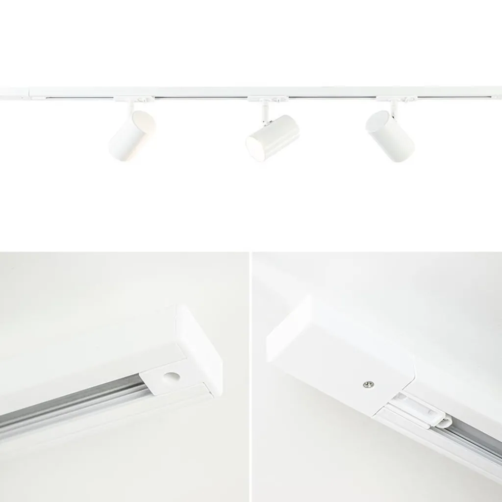 Straluma 3-Lichts railsysteem wit 1-fase> Opbouwspots|Keukenverlichting