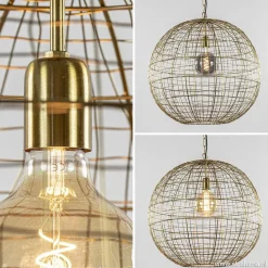 Straluma Light & Living hanglamp Mirana goud><noscript><img width=