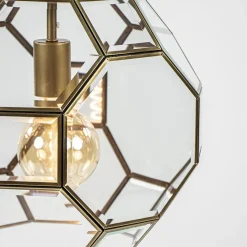 Straluma Light & Living hanglamp Lennox brons met helder glas><noscript><img width=