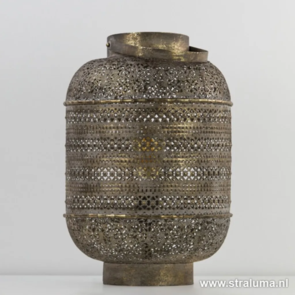 Straluma Light & Living lantaarn-tafellamp Udupi> Light and Living|Woonkamerlampen