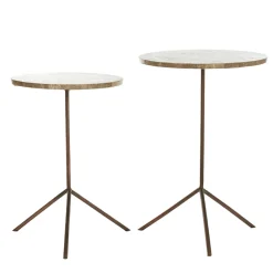 Straluma Light and Living bijzettafel Gimi set van 2> Light and Living|Bijzettafels