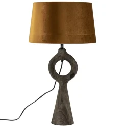 Straluma Light and Living lampvoet Sabuli donker bruin hout><noscript><img width=