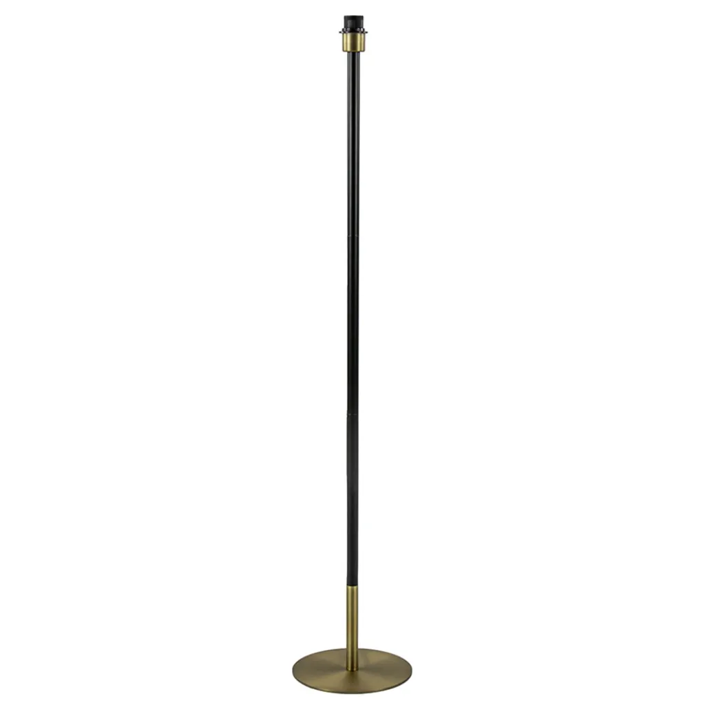 Straluma Light and Living lampvoet Rodrigo zwart/antiek brons> Vloerlampen|Lampenvoeten