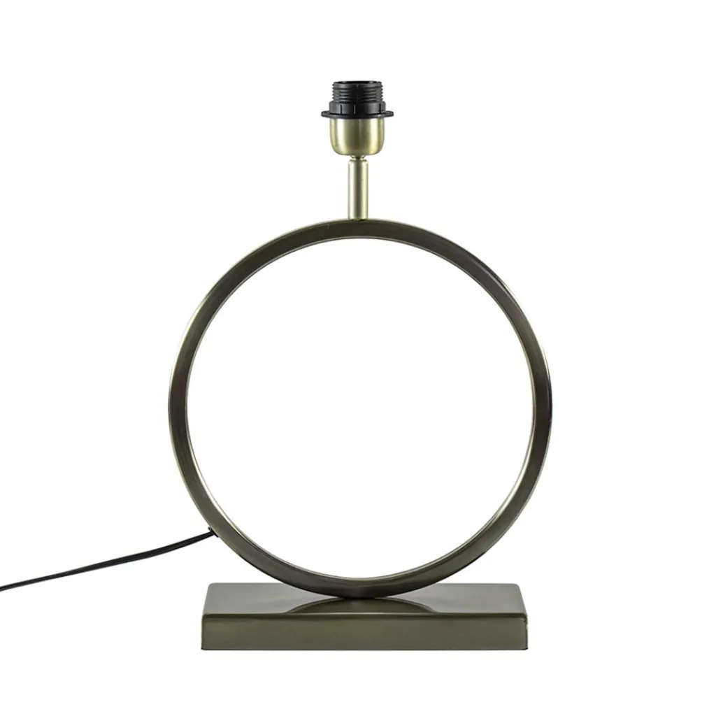 Straluma Light and Living lampvoet Liva licht goud> Lampenvoeten|Light and Living