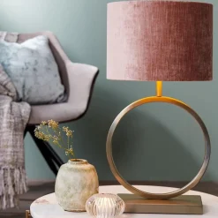Straluma Light and Living lampvoet Liva licht goud><noscript><img width=