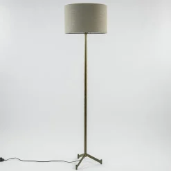 Straluma Light and Living vloerlamp Dennis brons excl. kap><noscript><img width=