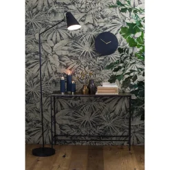 Straluma Light and Living vloerlamp Barre zwart met goud verstelbaar></noscript> Vloerlampen|Leeslampen