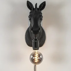 Straluma Light and Living wandlamp Zebra mat zwart><noscript><img width=