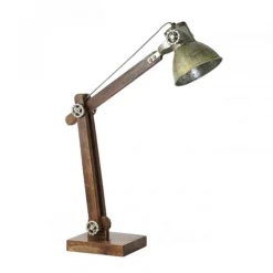 Straluma Light Living bureaulamp Ekerd hout-staal><noscript><img width=