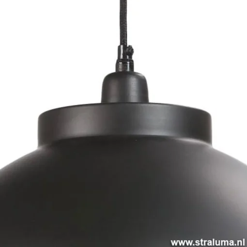 Straluma Light  Living Hanglamp Kylie zwart/goud> Eettafellampen|Light and Living