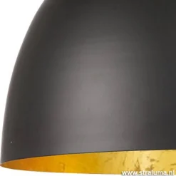 Straluma Light  Living Hanglamp Kylie zwart/goud><noscript><img width=