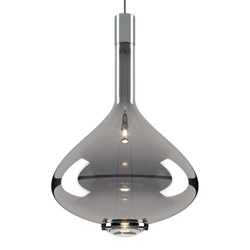 Straluma Luxe design hanglamp Sky-Fall chroom glas inclusief LED> Hanglampen|Pendel Lampen