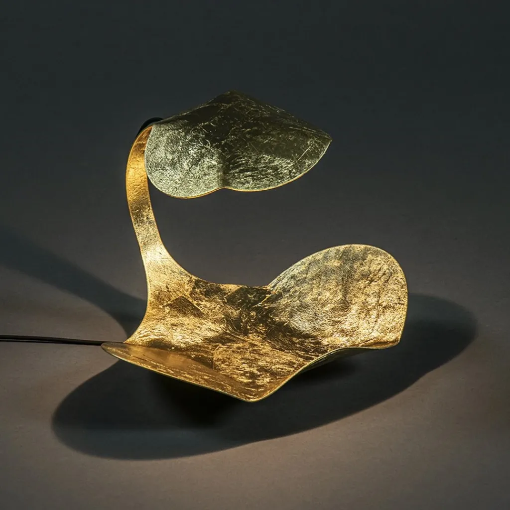 Straluma Luxe LED tafellamp goldleaf dimbaar> Tafellampen|LED Tafellampen