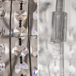 Straluma Luxe ronde hanglamp kristal met chroom><noscript><img width=