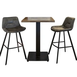 Straluma Mango houten bartafel vierkant 70x70 cm><noscript><img width=