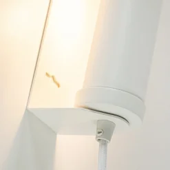 Straluma Mat witte wandlamp met snoer><noscript><img width=