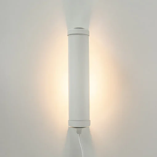 Straluma Mat witte wandlamp met snoer> Wandlampen|Scandinavische Verlichting