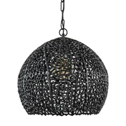 Straluma Mat zwarte hanglamp Sinula Light and Living><noscript><img width=