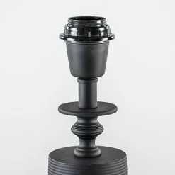 Straluma Mat zwarte lampvoet Gody exclusief kap><noscript><img width=