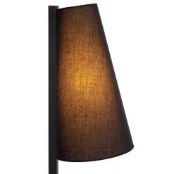 Straluma Mat zwarte tafellamp inclusief zwarte kap><noscript><img width=