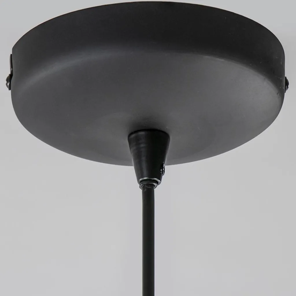 Straluma Metalen hanglamp cilinder bruin gevlamd> Nachtkastlampen|Halverlichting