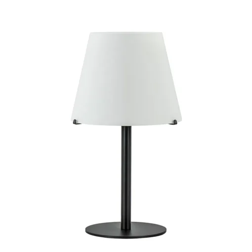 Straluma Moderne design tafellamp zwart met witte glazen kap> Tafellampen|Design Verlichting