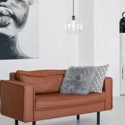 Straluma Moderne hanglamp met helder glas 30 cm></noscript> Keukenverlichting|Halverlichting