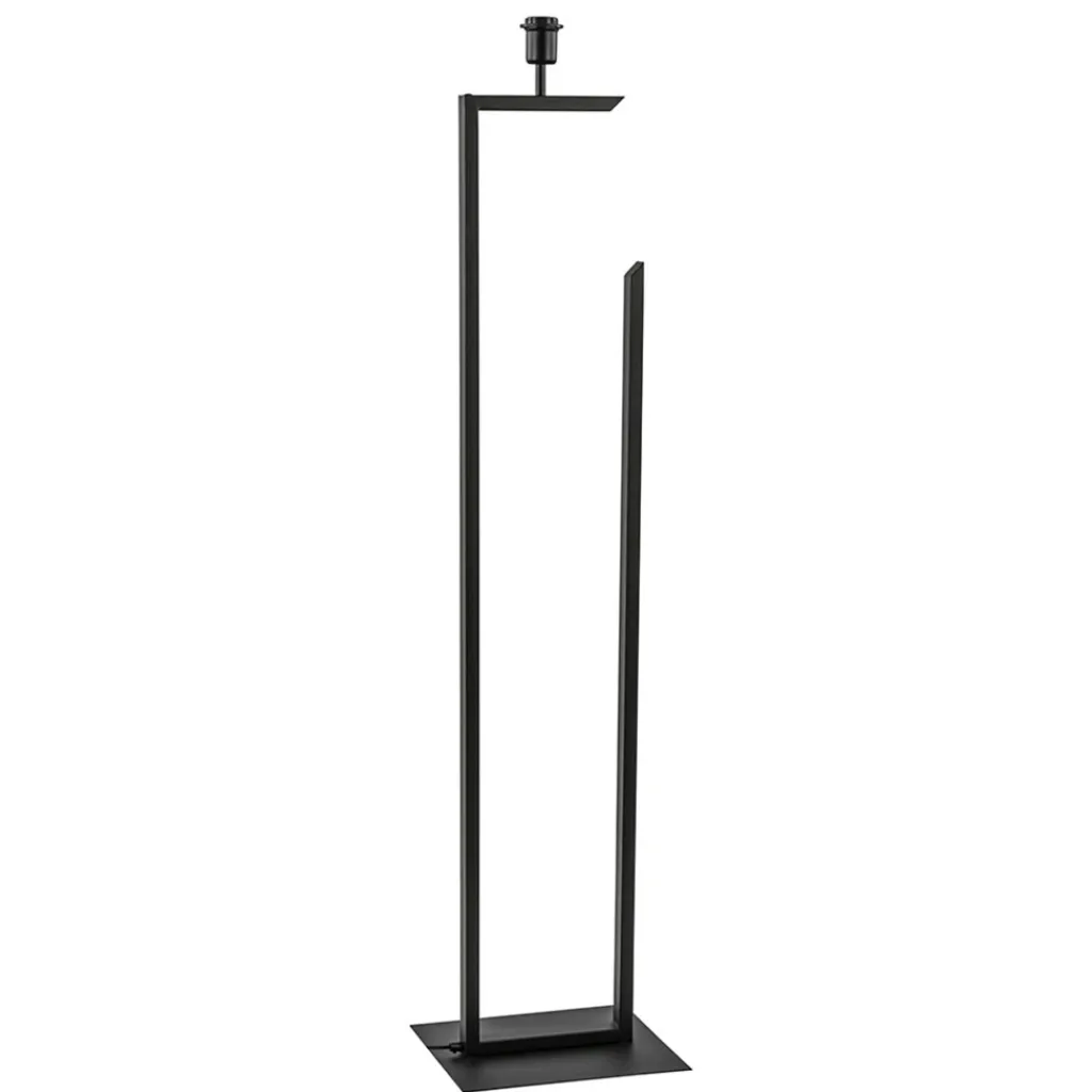 Straluma Moderne lampvoet/vloerlamp zwart excl. kap> Vloerlampen|Lampenvoeten
