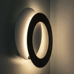 Straluma Moderne LED design lamp wit zwart verstelbaar><noscript><img width=