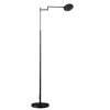 Straluma Moderne LED leeslamp vloerlamp zwart dimbaar> Vloerlampen|Leeslampen