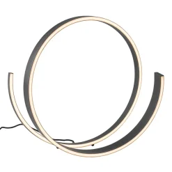 Straluma Moderne LED tafellamp zwart met dim to warm functie><noscript><img width=