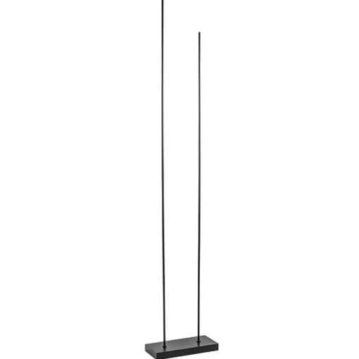 Straluma Moderne LED vloerlamp dimbaar mat zwart> Vloerlampen|LED Vloerlampen