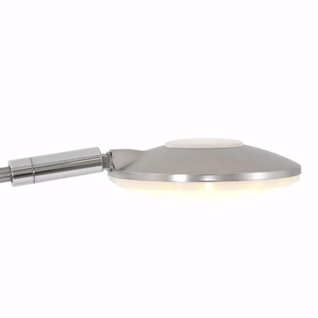 Straluma Moderne LED vloerlamp 5-lichts geborsteld staal dimbaar> Vloerlampen|Woonkamerlampen