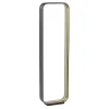 Straluma Moderne LED vloerlamp zwart/goud dim to warm> Vloerlampen|LED Vloerlampen