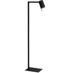 Straluma Moderne lees/vloerlamp mat zwart met brons> Leeslampen|Woonkamerlampen