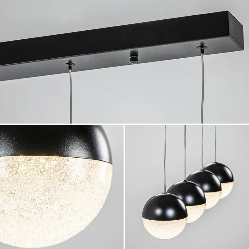 Straluma Moderne 4-lichts hanglamp met LED 3-standen dimbaar> Hanglampen|Eettafellampen