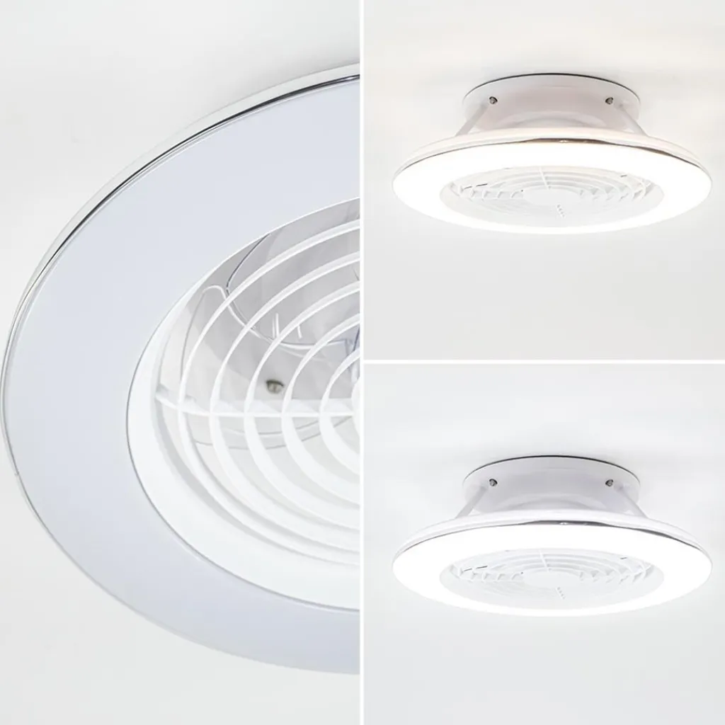 Straluma Moderne plafondventilator inclusief dimbaar LED klein> Plafondlampen|Plafondventilatoren met lamp